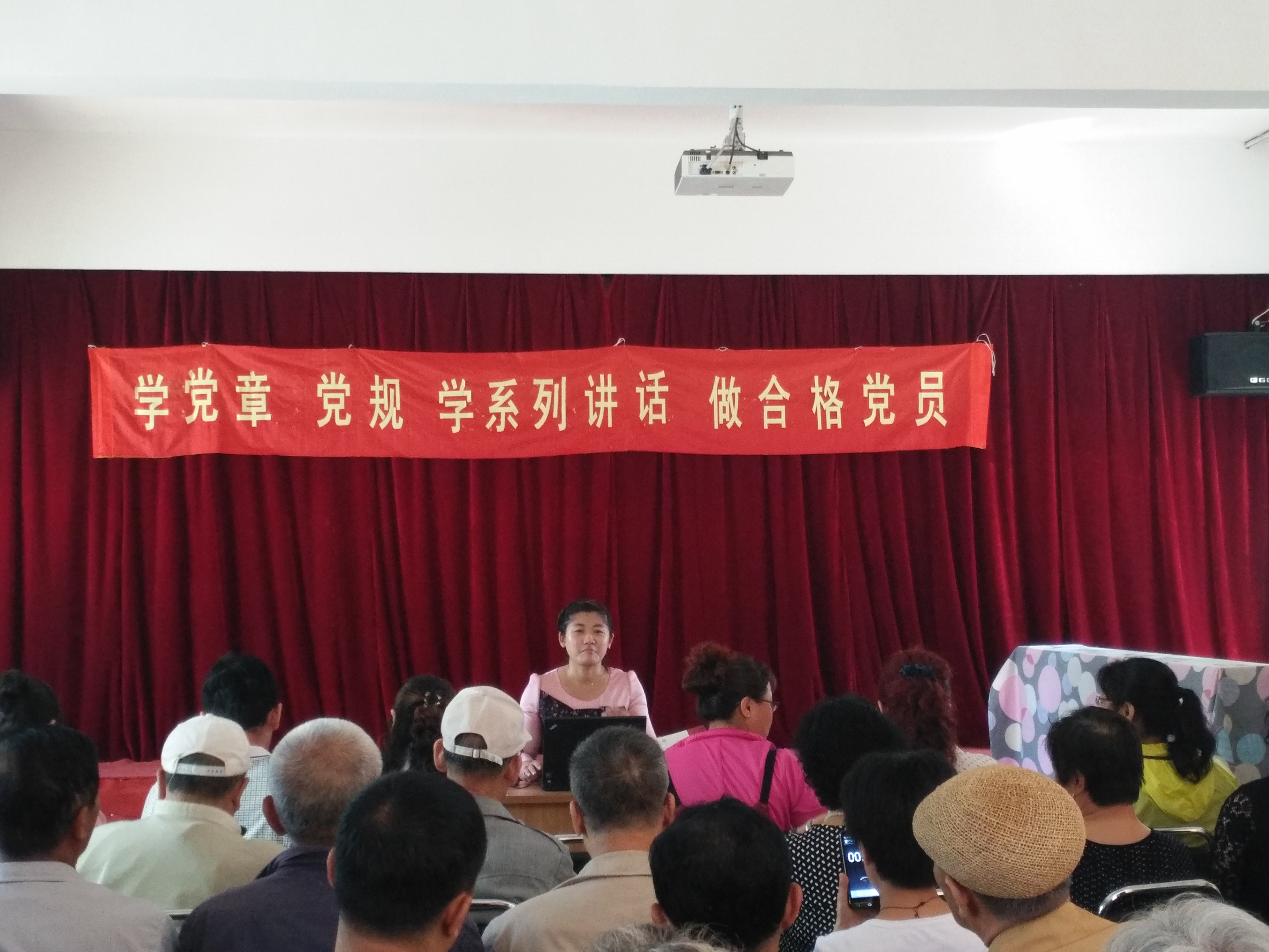 两学一做集锦（市委讲师团来社区上党课）