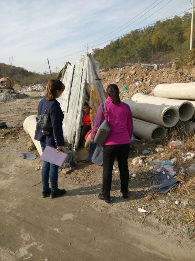 社区关心流浪人员